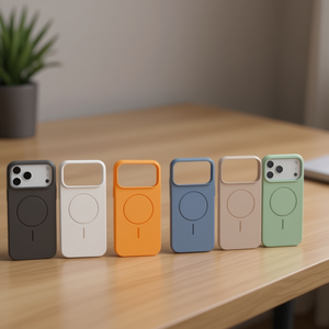 Étui de téléphone portable antichoc 2-en-1 IP 17 Air Officiel Uni TPU+PC Couleur Pure - Product Image 2