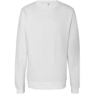 Sweat-shirts à capuche blancs, col rond, prix de gros - Product Image 2