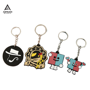 Llavero de PVC Suave 3D AIFRAN, Llavero de Goma Promocional con Logotipo Personalizado, Colgante de Anime de Dibujos Animados Personalizado, Regalo al por Mayor - Product Image 2