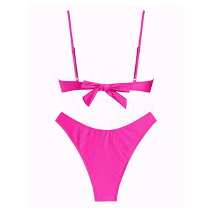 ชุดว่ายน้ำบิกินี่น้ำหนักเบาสำหรับผู้หญิงชุดว่ายน้ำสองชิ้น - Product Image 5