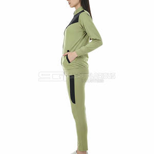 Chándal de Mujer de Moda con Logotipo Personalizado, Tejido Ligero, 100% Algodón - Product Image 4