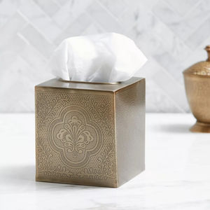 Best-Selling Home Office Table Decor Modern Horse Embossed Napkin Storage Holder Metal <b>Tissue</b> <b>Box</b> with High Design Style - Product Image 5