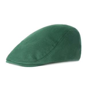 Vente en gros de base personnalisée casquette bec de canard unisexe classique réglable plat gavroche chapeau conduite Cabbie chasse arcs multiples communs - Product Image 6