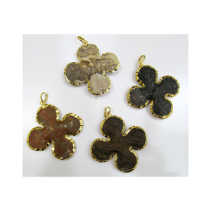 Colgante Galvanizado de Punta de Flecha de Latón Vintage para Niños-Entrega Global de Serenidad y Paz - Product Image 5