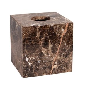 Dernier modèle arrivée boîte en métal de couleur noire avec une conception unique porte-papier de soie de haute qualité décorations de table - Product Image 6