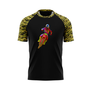 MX Tee Breathable Moisture Wicking Sportswear Durable for Long Distance Riding Desert Trail MX T Shirt - Product Image 1