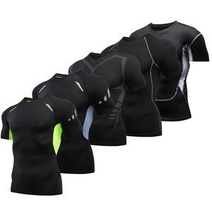 Nuevas camisas de compresión para gimnasio Rash Guard personalizadas BJJ Rash Guard Plain Blank para hombre a la venta - Product Image 1
