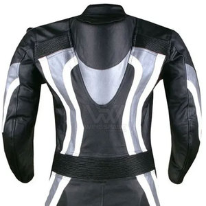 ชุดมอเตอร์ไซด์หนังแท้ใส่สบายกันลมหนังแท้ดีไซน์เป็นเอกลักษณ์ - Product Image 5