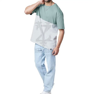 เสื้อยืดผู้ชายคุณภาพสูง ไซส์ใหญ่ ผ้าฝ้าย/ใยไผ่ สวมใส่สบาย ระบายอากาศได้ดี ไม่หดตัว เหมาะสำหรับใส่ลำลอง ผ้าถักน้ำหนัก 220 กรัม - Product Image 6