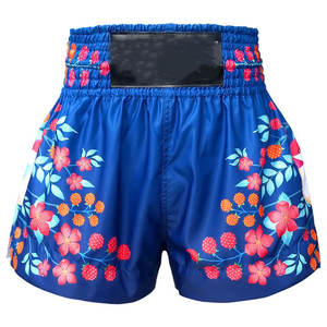 Pantalones cortos MMA ligeros, logotipo personalizado, ropa de artes marciales elástica Premium, tarifas baratas de fábrica para boxeo - Product Image 1