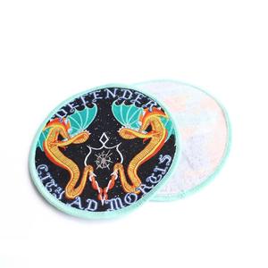 Adjustable Garment Soft Loop Tape Woven Fabric 3D Embroidered Velcro Patch Self-Adhesive <b>Hook</b> and Loop Tapes - Product Image 1