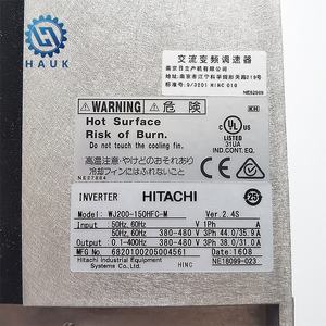 Onduleur fiable à entraînement à fréquence variable haute puissance <span class=keywords><strong>Hi</strong></span> Tachi WJ200-150HFC-M pour une régulation efficace de la vitesse du moteur - Product Image 6