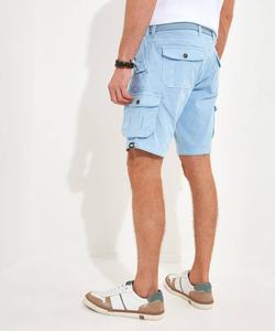 Custom <b>Men's</b> Casual 100% Cotton Canvas Breathable Eco-Friendly Plain Dyed <b>Shorts</b> Premium Comfort Stylish <b>Lightweight</b> Durable - Product Image 3