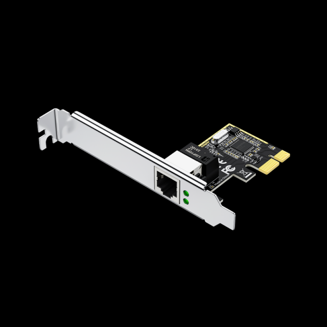 DTECH PCIe X4 Converter 10M/100M/1000Mbps PCI Express to Gigabit Ethernet RJ45 Port LAN Adapter Network Card