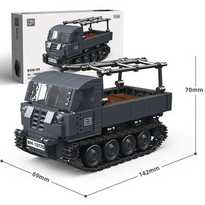 339pcs 1/35 Đức WW2 bọc thép máy kéo rso/01 nhựa mô hình kit đồ chơi quân sự Xe khối xây dựng Bộ đồ chơi trẻ em - Product Image 2
