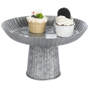 Gran oferta, soporte de pastel de Metal hecho a mano para fiesta de cumpleaños, vajilla, soportes para pasteles, logotipo personalizado disponible al mejor precio - Product Image 5