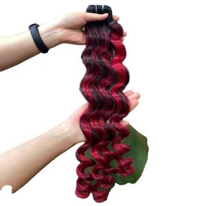 100% Vierge Remy Cheveux Humains Double Dessiné Vietnamien Haute Qualité Transparent Dentelle Perruques avec Vague Naturelle Lâche Vague Profonde Styles - Product Image 1