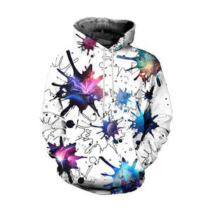 Sudadera de Invierno Polar con estampado 3D ligero de calidad superior para hombre, Sudadera con capucha de patrón sólido, técnica teñida Lisa personalizable - Product Image 1