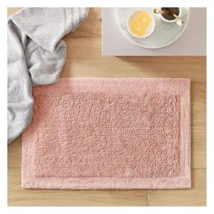 Pink Super Absorbent Soft Diatom Mud Quickly Drying Carpet Bathroom Non-slip Floor Mat Simple Embroidered Door Carpet Bath Mats