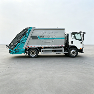 รถบรรทุกขยะ FAW Jiefang 12CBM แบบยกท้าย ยี่ห้อโรงงานโดยตรง มาตรฐานยูโร 3 และยูโร 5 พวงมาลัยซ้าย/ขวา ระบบไฮดรอลิก สำหรับเก็บขยะและสิ่งปฏิกูล - Product Image 5