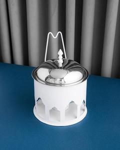 Réchaud arabe contemporain avec support dessus de table chauffe-plats décoratif moyen-orient buffet Hotpot servant des casseroles - Product Image 6