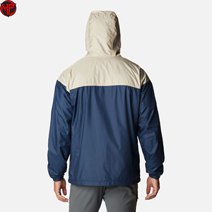 Chaqueta Cortavientos de Invierno para Hombre de Alta Calidad, Personalizada, de Lona, Impermeable, Transpirable, con Capucha, Antibacteriana, Nueva Llegada, Venta al Por Mayor - Product Image 6