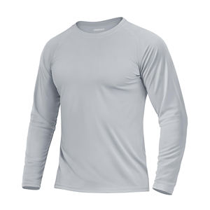 High Quality Moisture Wicking Mens Rash Guard Long Sleeve <b>Compression</b> <b>Shirt</b> for Bodybuilding Weightlifting and Gym Workout - Product Image 3