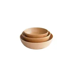 튼튼한 가정용 나무 반죽 짠 나무 대나무 그릇 주방 도자기 맞춤형 디자인