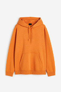 Sweat à capuche décontracté en coton épais 100 % avec cordon de serrage assorti, coupe classique, effet délavé, idéal pour l'hiver - Product Image 2