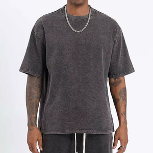 T-shirt en coton uni pour homme, basique, confortable, doux, fabrication OEM ODM - Product Image 4
