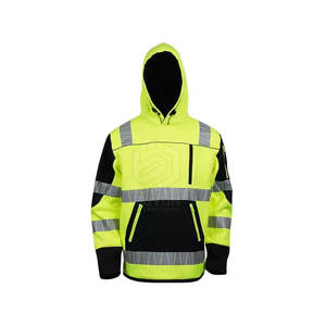 Vente en gros de haute qualité Fourniture en usine de sweats à capuche réfléchissants de sécurité sur mesure - Product Image 1