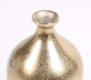 Lacquered Cast Aluminum <b>Gold</b> Toned <b>Large</b> <b>Vase</b> Low MOQ Wholesaler Suppliers Factory Direct Sales - Product Image 3