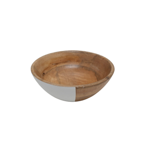 Bol rond pour la maison et le restaurant Vaisselle Ustensiles de cuisine en bois Bol mélangeur fait à la main personnalisé à un prix abordable - Product Image 6