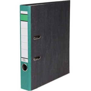 100% Recycled Green <b>A4</b> File <b>Folder</b> 50mm Made of Paper Neutral Goods - Product Image 1