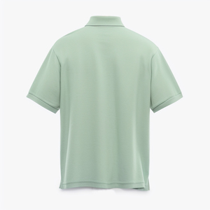 Camiseta de Golf Personalizada con Logotipo para Hombre, con Bordado Frontal, Color Personalizado, Manga Corta, Mezcla de Poliéster/Algodón - Product Image 6