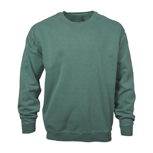 Sweat-shirt à col roulé pour homme, de qualité supérieure, écologique, respirant, uni, décontracté, à manches longues, doublé en polaire pour l'hiver, 100% biologique - Product Image 1