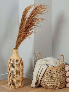 Maceta de mimbre tejida a mano al por mayor, cestas para macetas, decoración del hogar, cestas de mimbre, macetas para plantas de interior, Decoración de mesa - Product Image 5