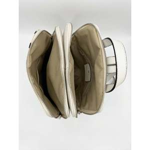 Sac à dos structuré en cuir Dollaro véritable - Fabriqué en Italie - Art. DOT9 - Product Image 5