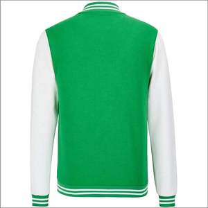 Veste universitaire en laine/polyester à col montant d'hiver avec broderie personnalisée de votre logo, manches longues, imperméable pour hommes - Product Image 4