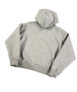 Wholesale Men's Acid Wash Tracksuit High Quality Breathable Hooded Collar Custom Logo Plus Size Winter Set Washed Sets Supplier - Product Image 2