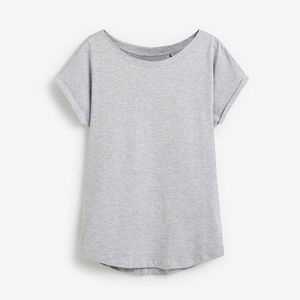 Vente en gros de vêtements décontractés à séchage rapide T-shirts pour femmes taille adulte en coton polyester respirant T-shirts pour femmes à bas prix - Product Image 1