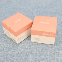 Boîtes rigides personnalisées avec couvercle rabattable, pelliculage mat, pour emballage de cosmétiques, maquillage, soins de la peau, lotions, crèmes pour le visage, en carton