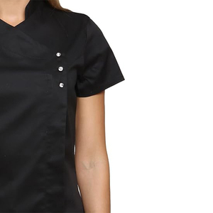 Ensemble de tunique de blouse d'infirmière pour femmes pour les hôpitaux, les salons de beauté, Spandex/Polyester de haute qualité, logo/couleur personnalisés, service OEM - Product Image 2