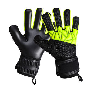 Gants de gardien de but de football professionnels de nouvelle conception en latex avec protection des doigts pour adultes - Product Image 3
