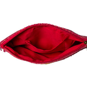 Bolso de mano hecho a mano con cuentas para mujer, bolso de mano con diseño bordado para fiesta de noche, bolso de mano para mujer DE LA India - Product Image 2