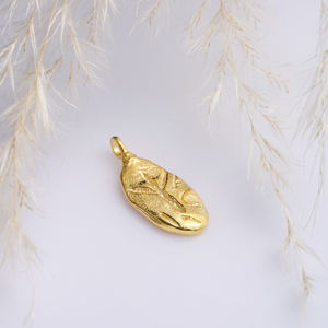 Viking Algiz Rune pendentif en argent breloque en argent sterling 925 pendentif turc fait à la main bijoux fins - Product Image 4