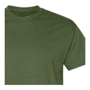 Men's Premium Cotton Sport T-Shirt Custom Short Sleeve Plain Soft <b>Combed</b> Tees High Quality Solid Color Knitted Fabric - Product Image 5