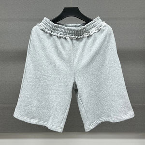 OEM 2026 Plain Custom Men's French Terry 100% Cotton Casual Style <b>Elastic</b> Waist <b>Strings</b> Anti-Wrinkle Eco-Friendly - Product Image 5