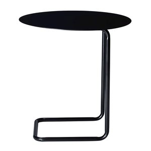 Delaney Round C-Table-Mesa elegante con marco de metal resistente Mesa auxiliar de sofá para muebles de interior de alta calidad - Product Image 1