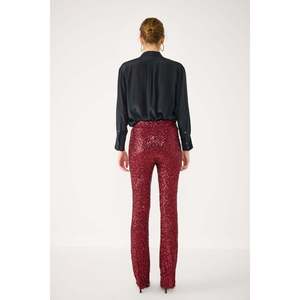 Pantalon en tissu extensible scintillant - Product Image 5